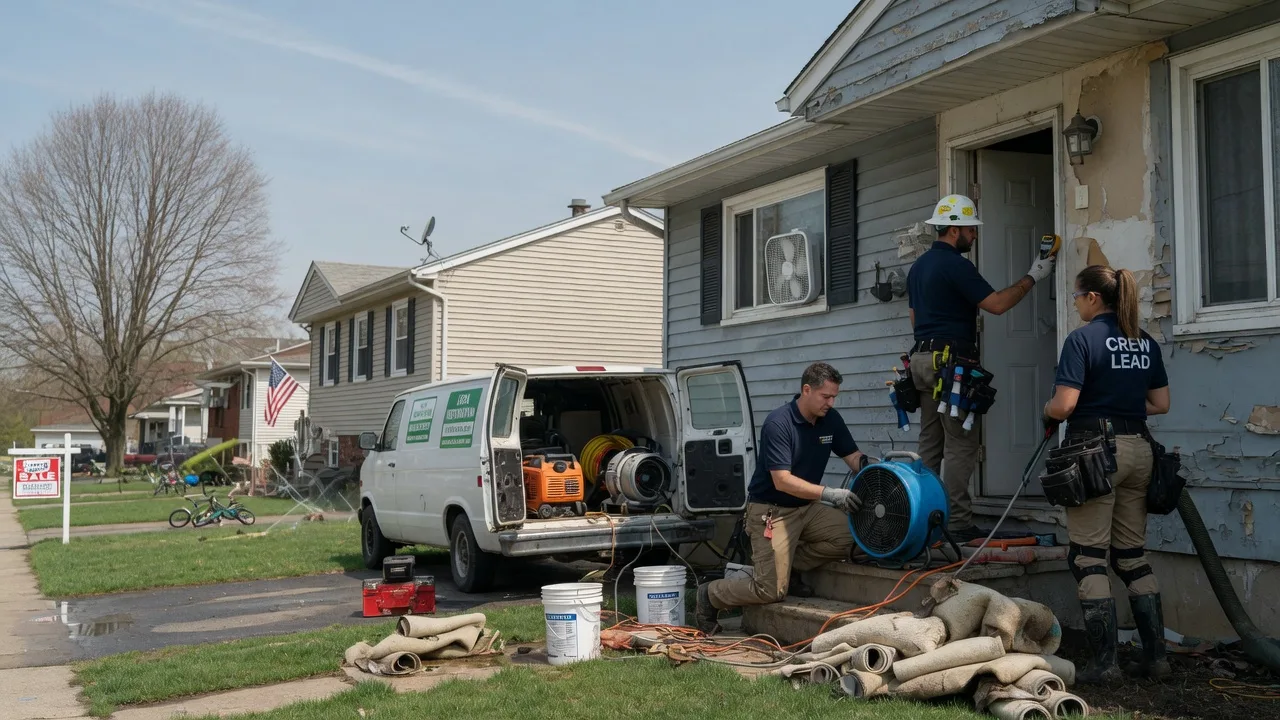 Flood Cleanup in Noble, OK near me